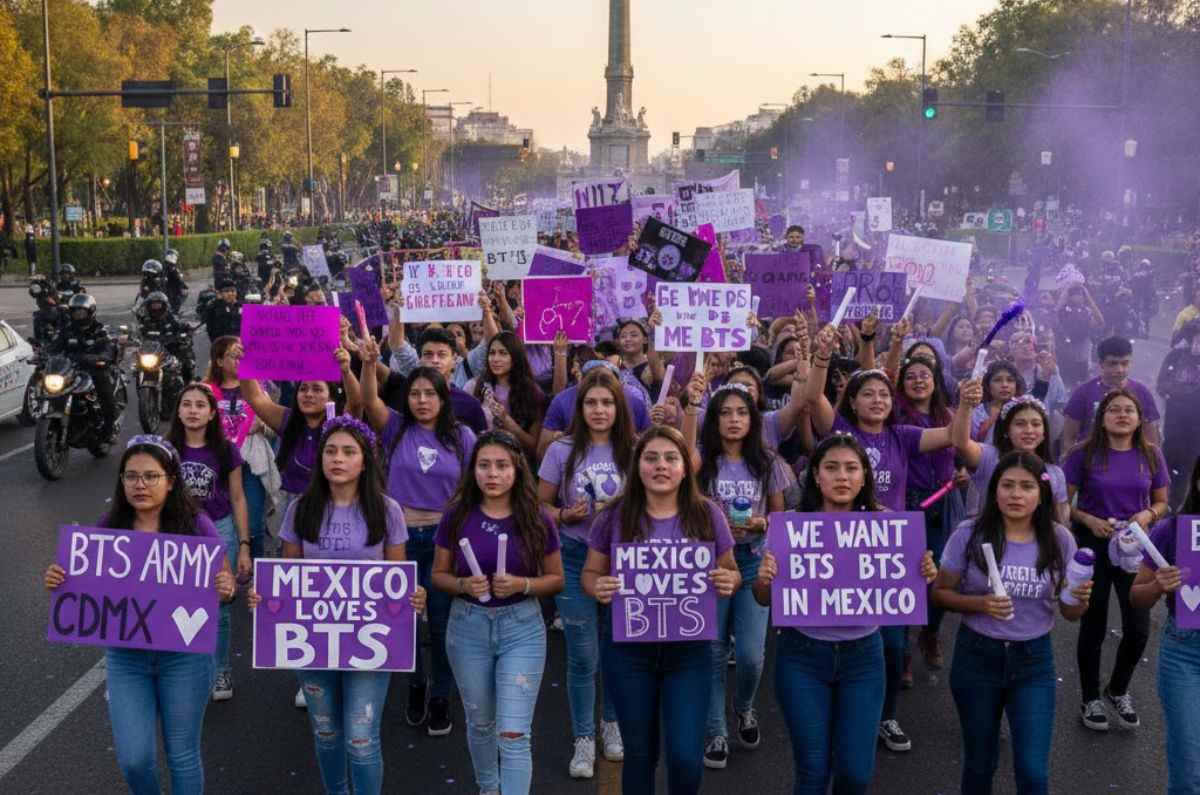 BTS: fans tomarán calles de la CDMX este lunes 19 de enero; rutas afectadas