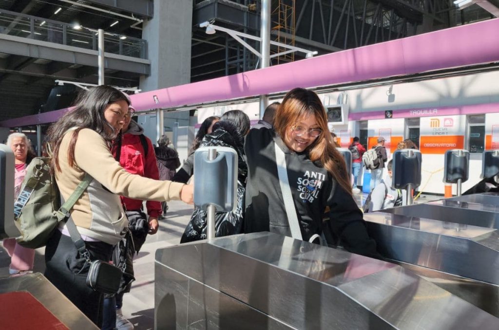 Acceso al Metro con el celular