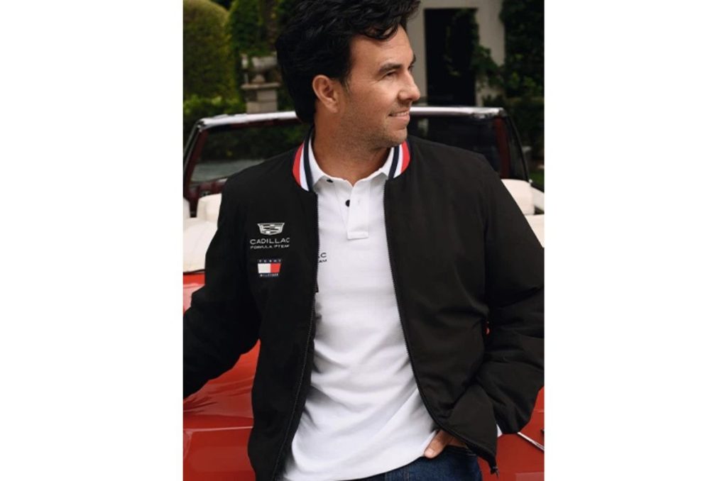 Chamarra de Cadillac y Checo Perez