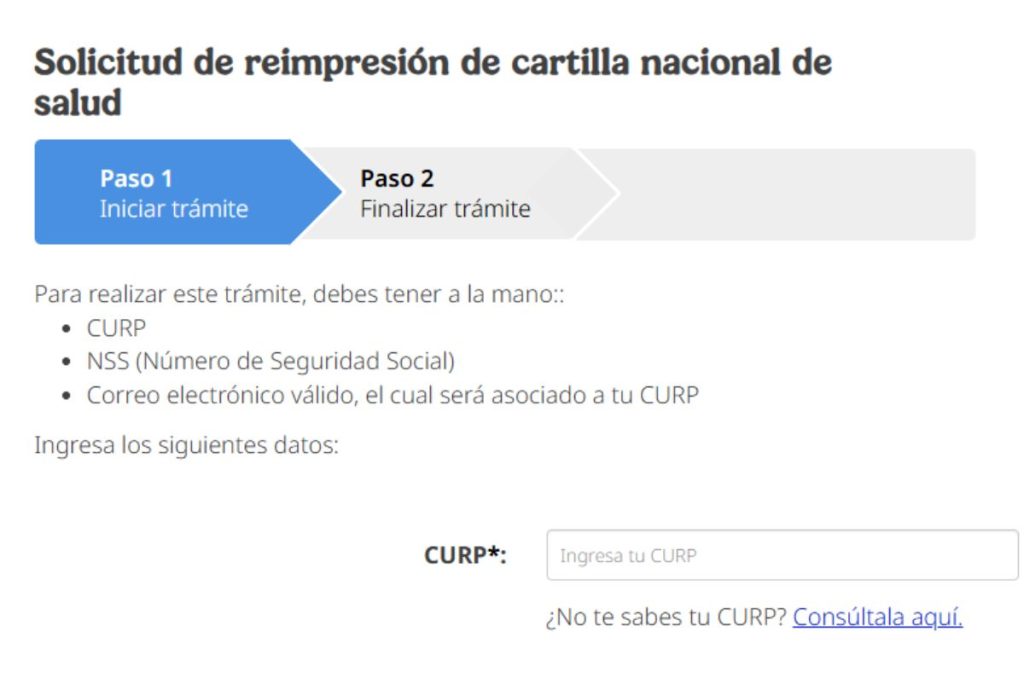Como recuperar la cartilla de vacunación