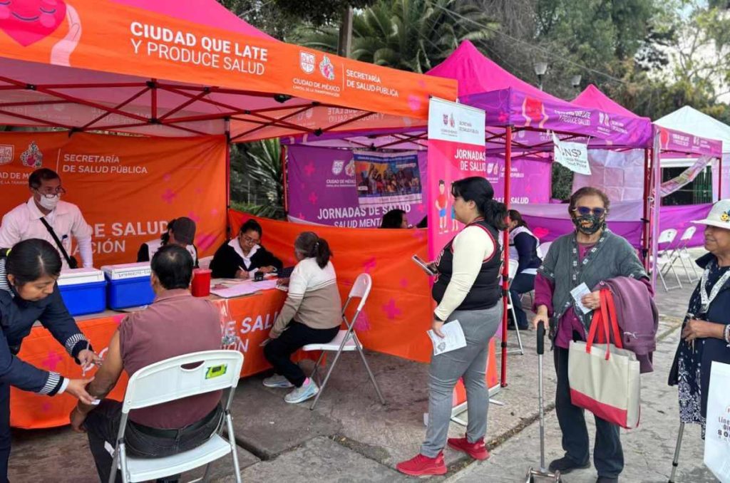 Modulos de vacunación en CDMX