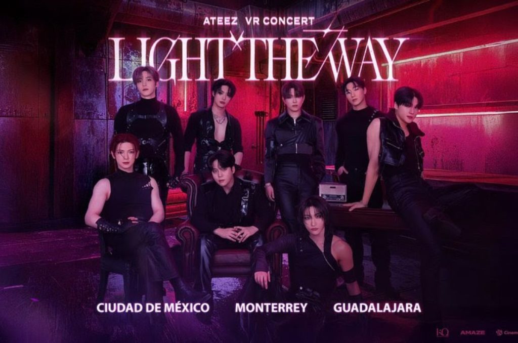 ATEEZ anuncia estreno en México de su concierto VR Light The Way