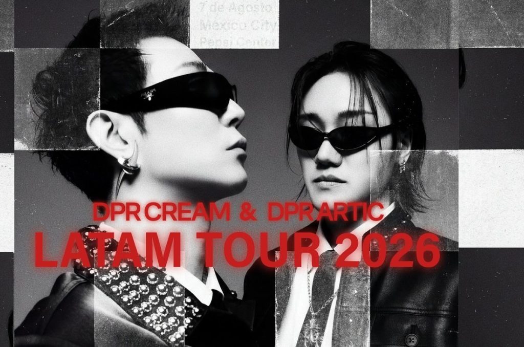 ¿Eres fan del K-hip hop? DPR CREAM & DPR ARTIC LATAM TOUR 2026 llega a CDMX