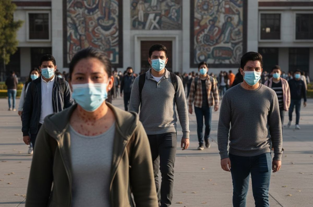 ¿Qué pasa en la UNAM? Denuncian brote de sarampión con 15 días de contagios