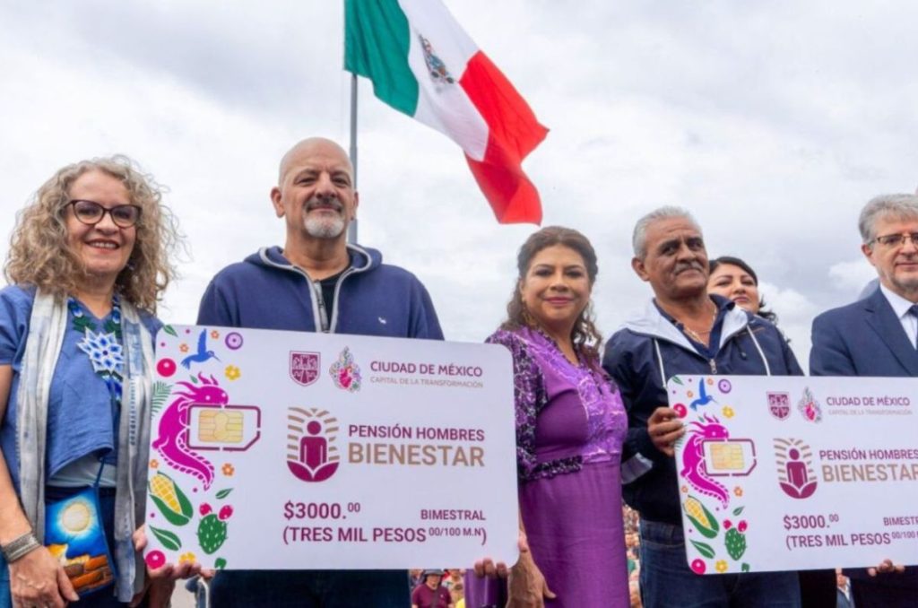 Apoyo del Bienestar para hombres en CDMX