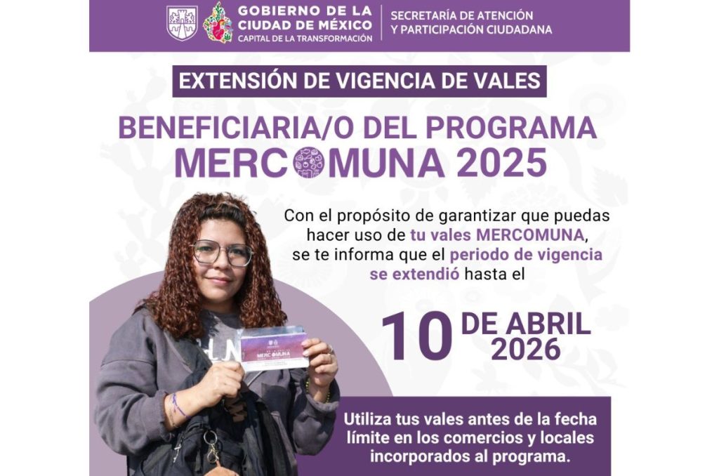 Fecha limite para canjear los vales