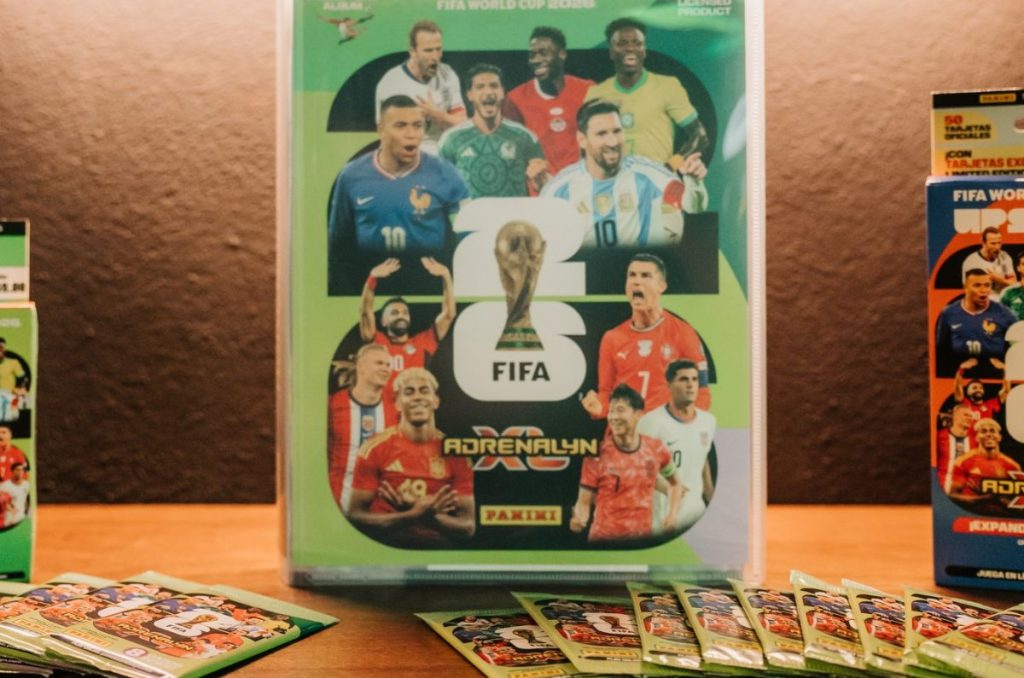 Panini lanza tarjetas coleccionables de la Copa del Mundo