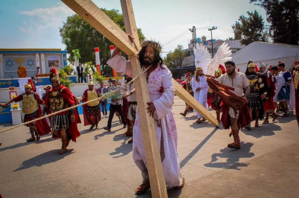 Representación de la Pasión de Cristo en Iztapalapa