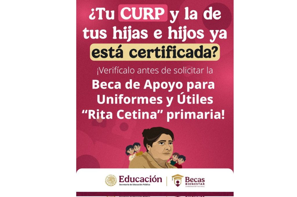 Requisitos de inscripción a la beca de primarias