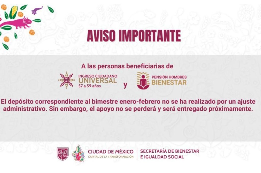 SEBIEN confirma atrasos en sus pagos