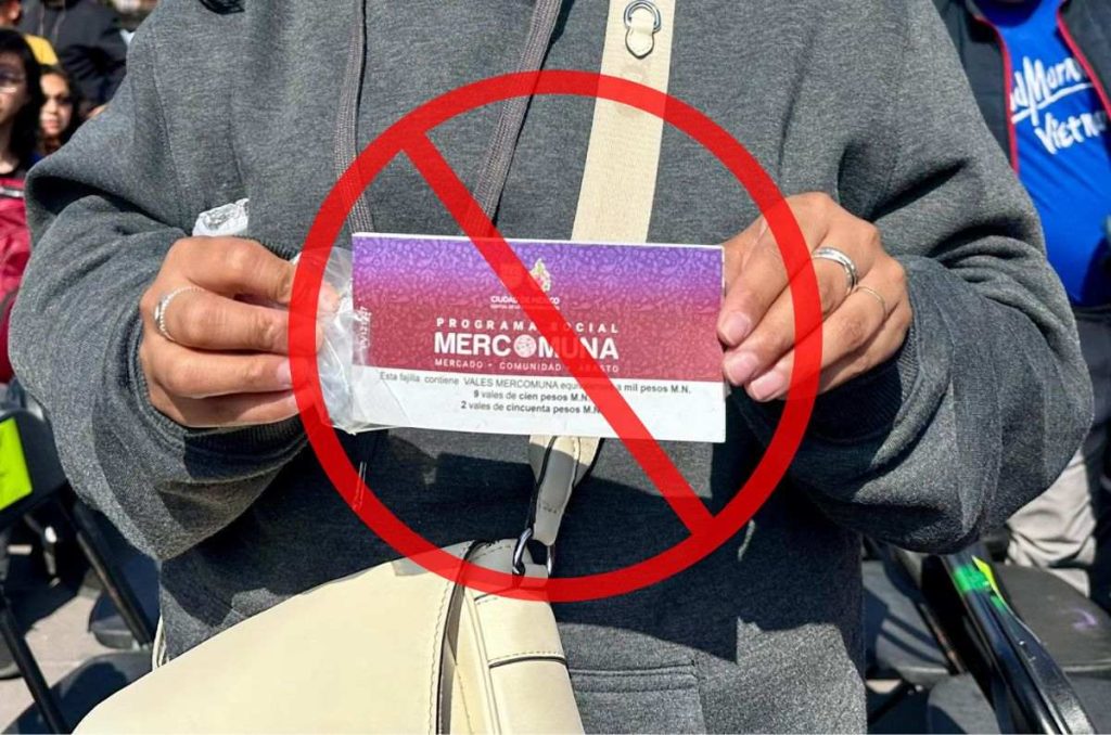 Vales Mercomuna en CDMX: Estos son los únicos productos que no puedes comprar con el apoyo