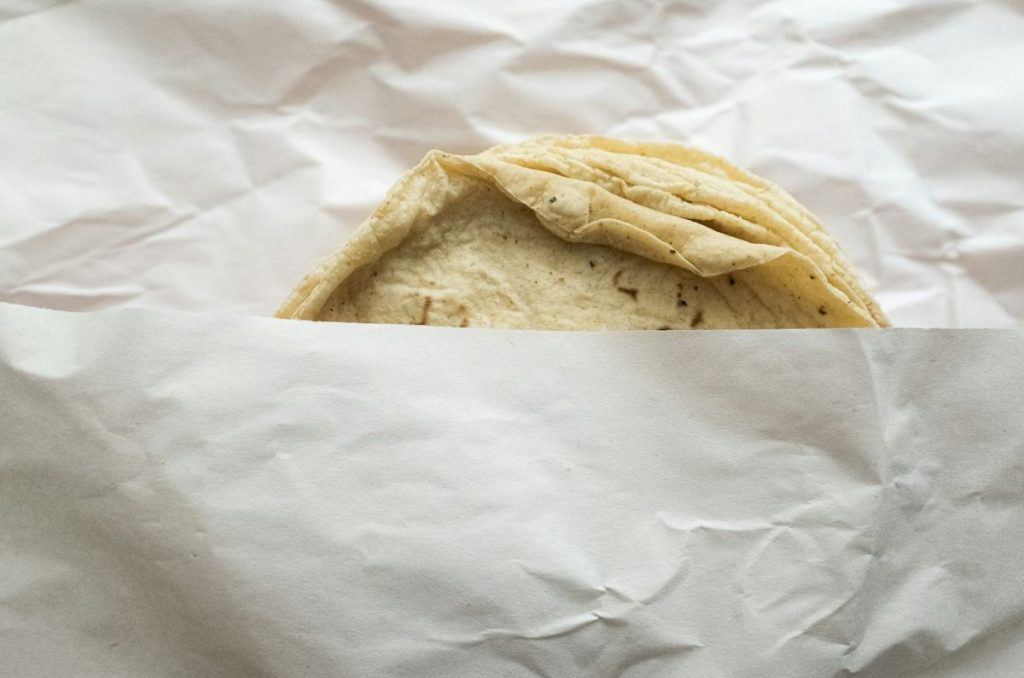 Vender tortillas en Mexico