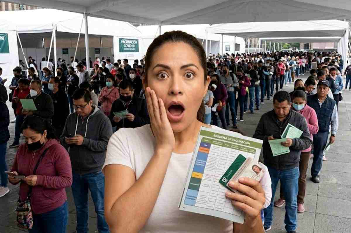 ¿Quieres pasar más rápido? El dato de la Cartilla de Vacunación que puede ahorrarte TODA la fila