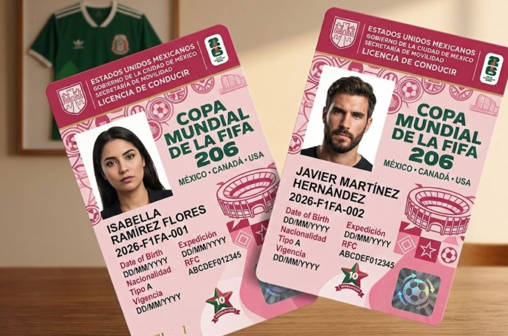 México presenta licencia de conducir conmemorativa por Mundial 2026: precio oficial y cómo tramitarla