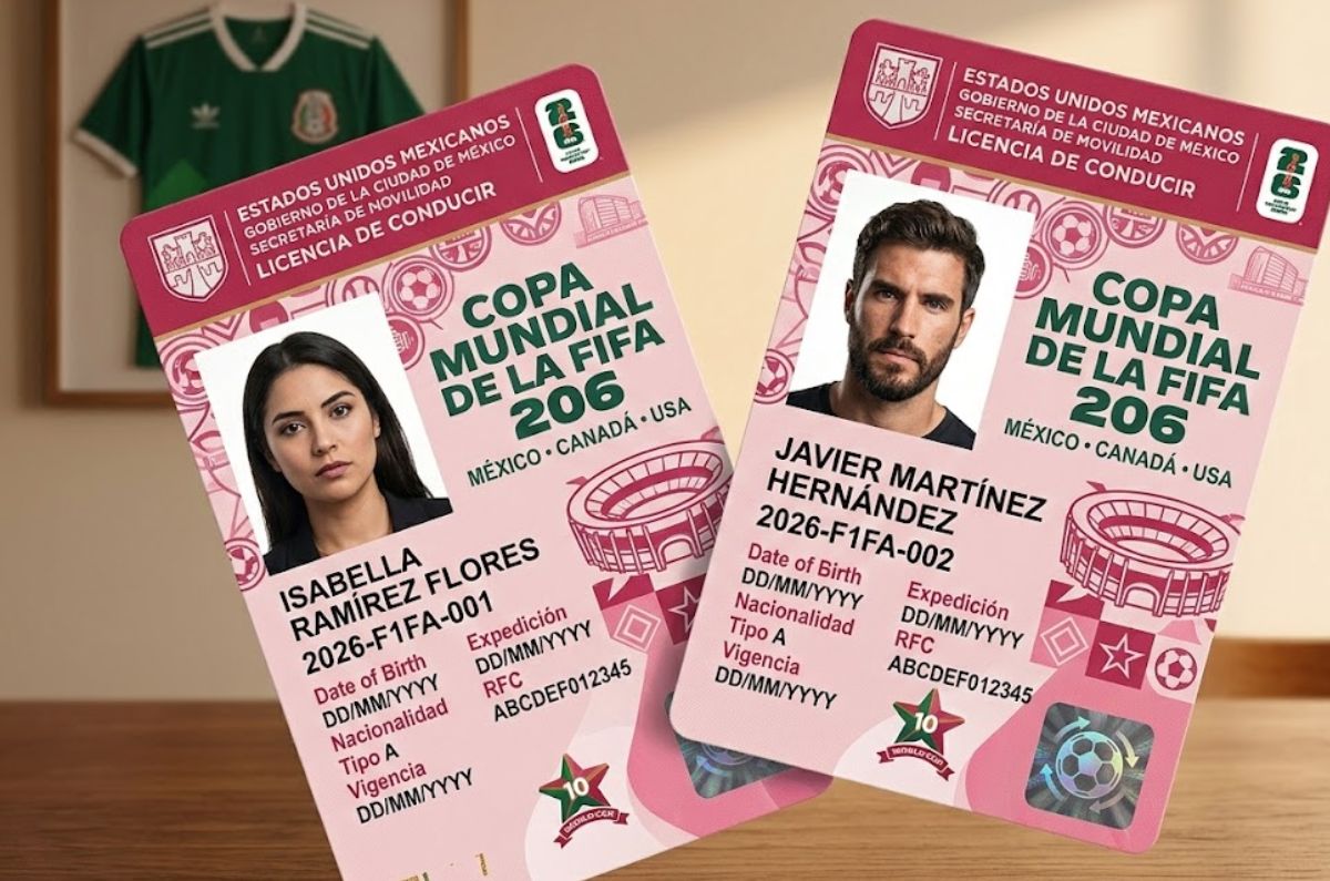México presenta licencia de conducir conmemorativa por Mundial 2026: precio oficial y cómo tramitarla