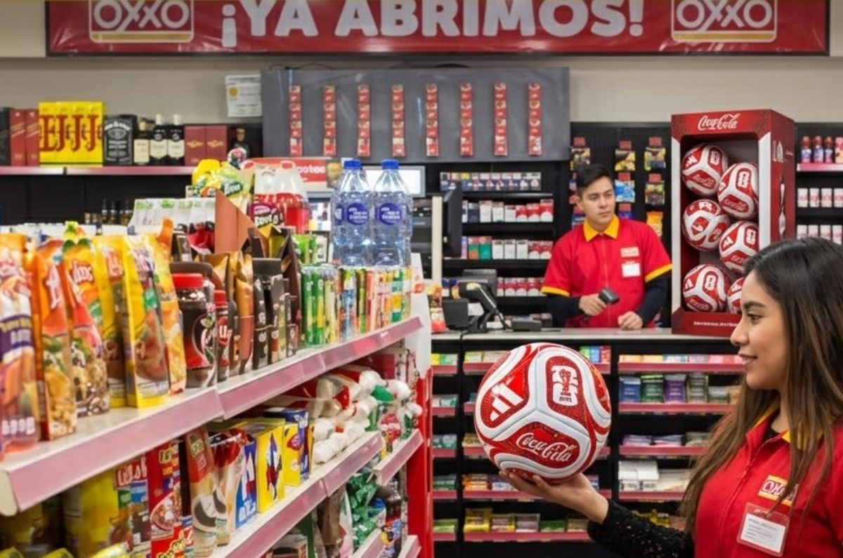 Oxxo vende el Balón Coca-Cola del Mundial 2026: así puedes comprarlo a mitad de precio
