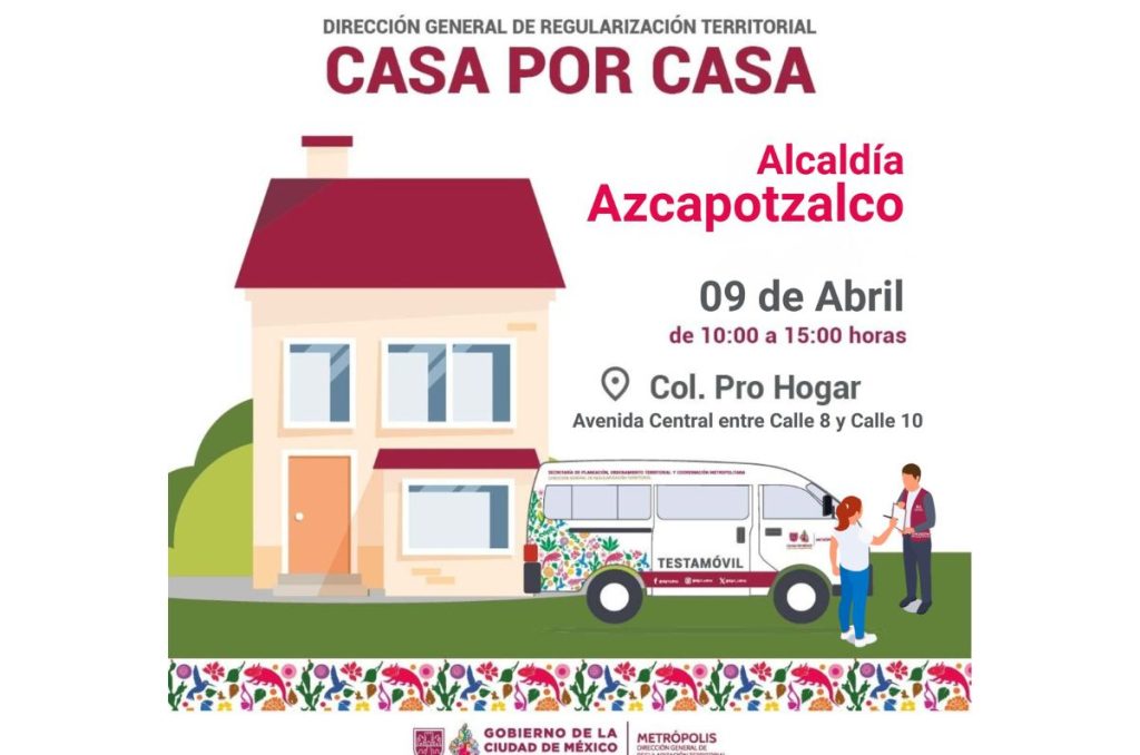 DGRT llega a Azcapotzalco este jueves