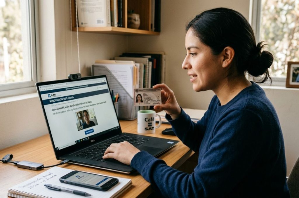 ¿Necesitas tu e.firma para la declaración anual? Así puedes renovarla en línea sin tener que salir de casa