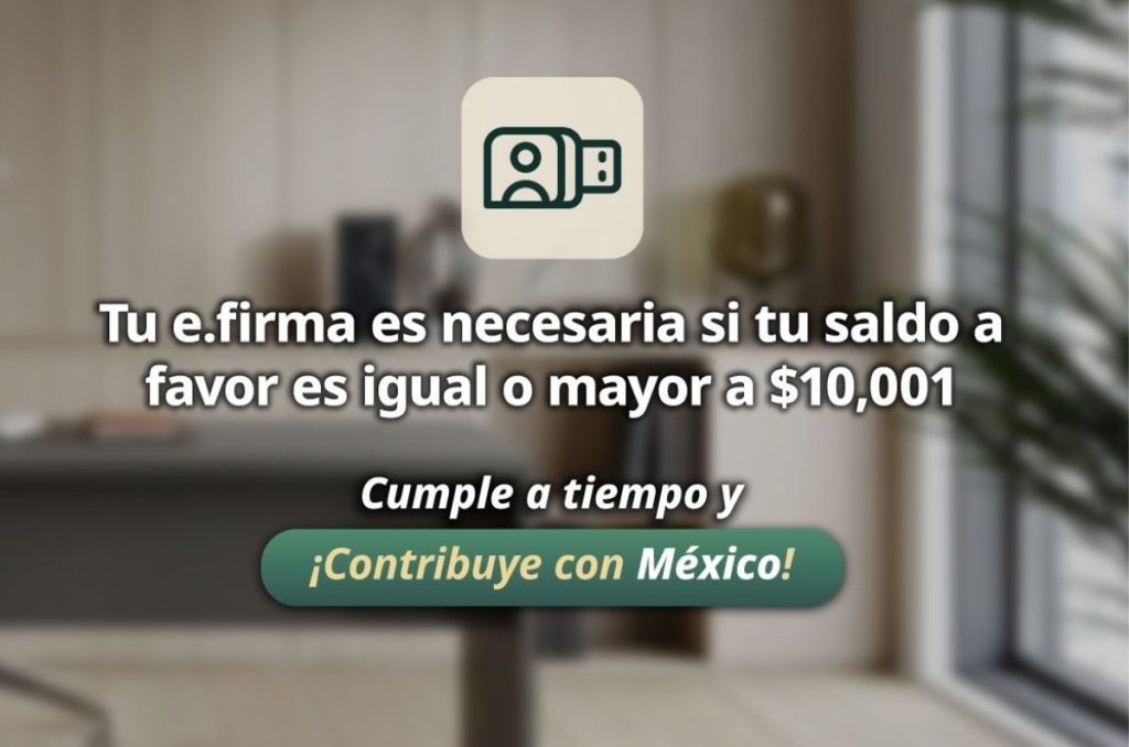 E firma para la declaración anual