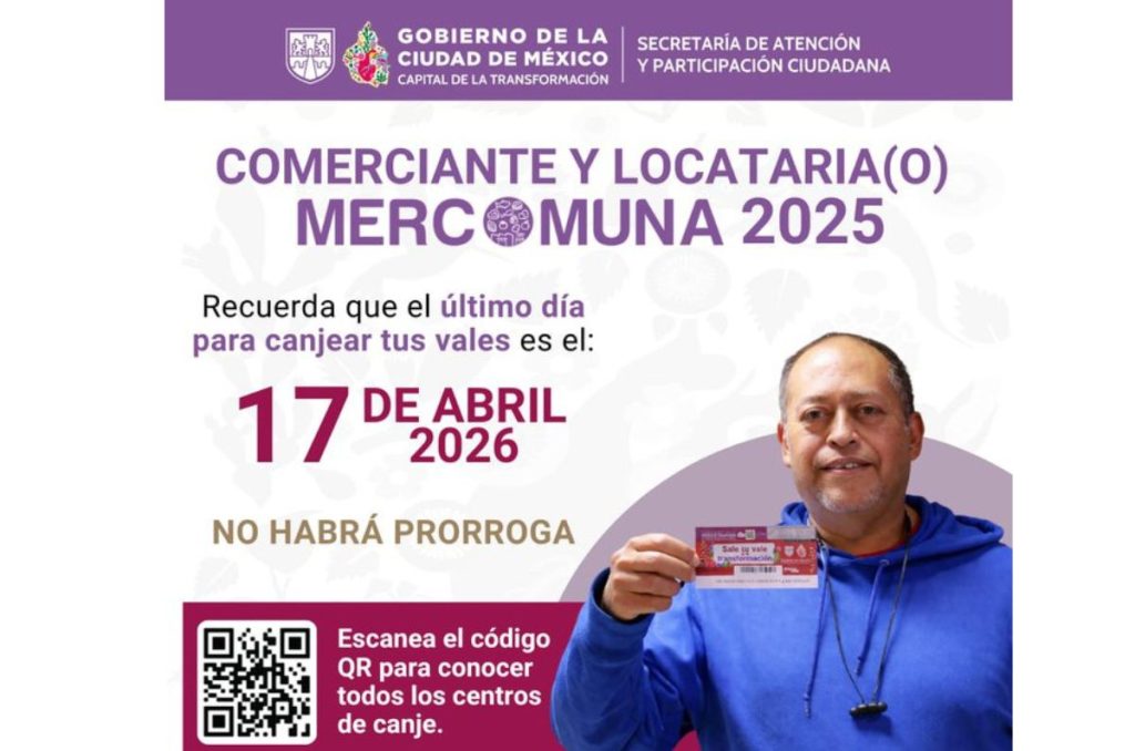 Fecha limite para canjear los vales por dinero