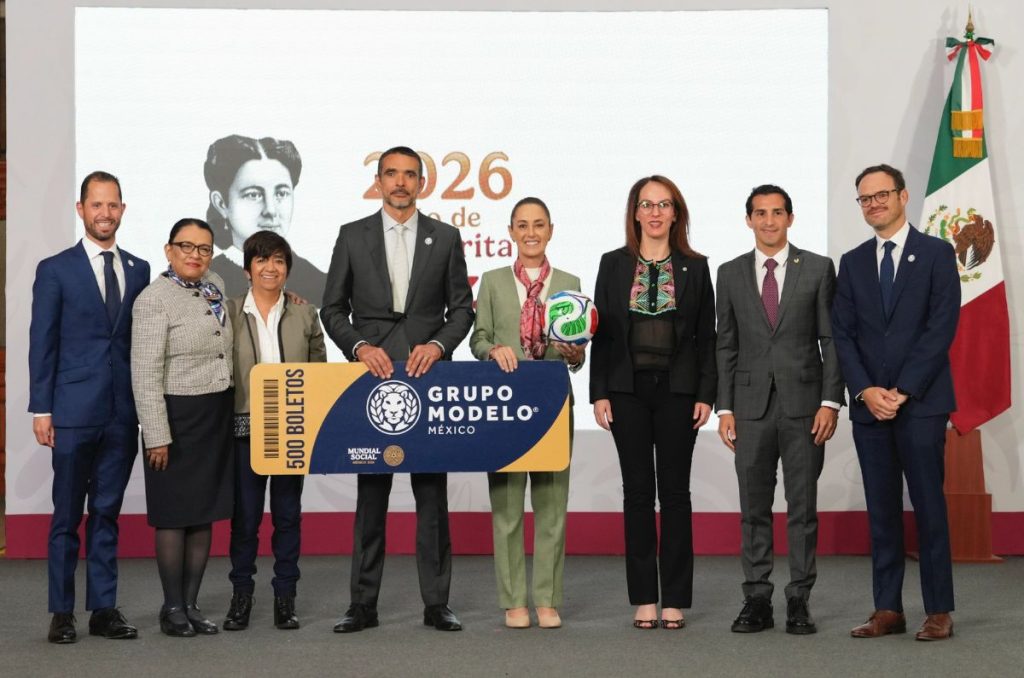 Grupo Modelo regala boletos para el Mundial 2026