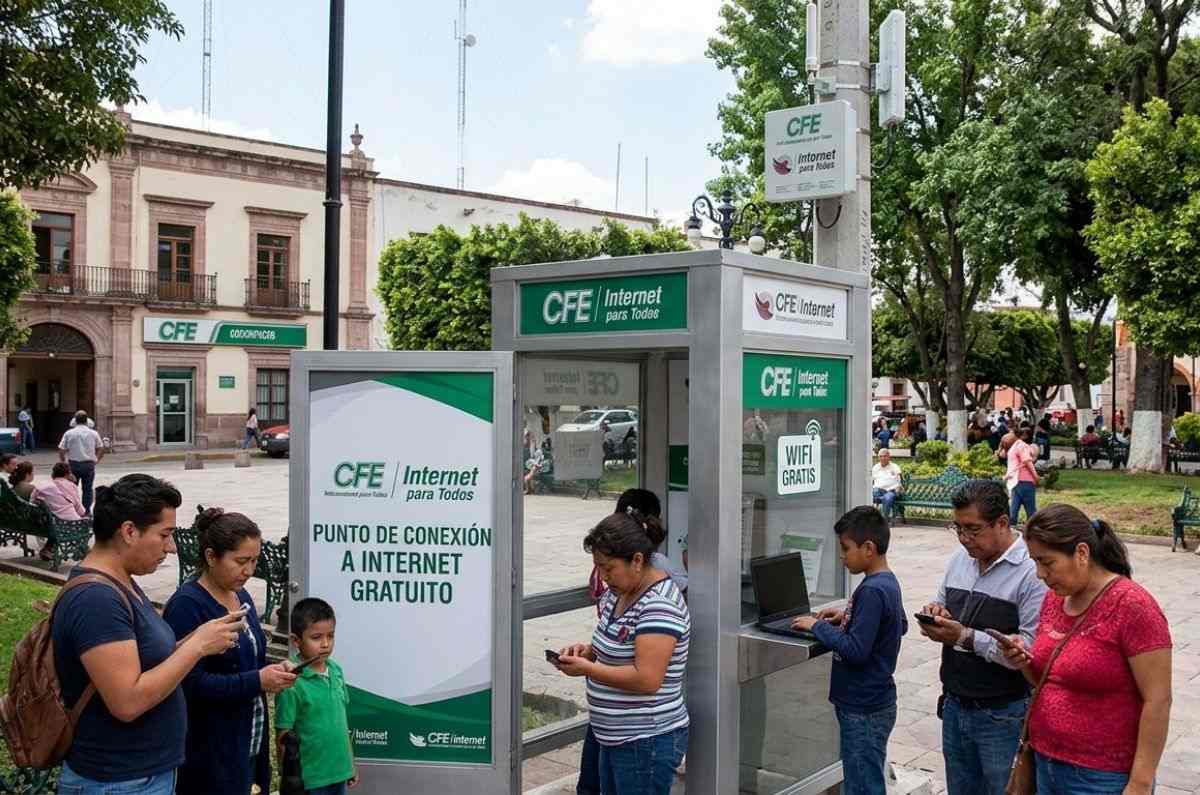 CFE instala más puntos de internet gratuito: Así puedes conectarte a la red sin pagar un solo peso