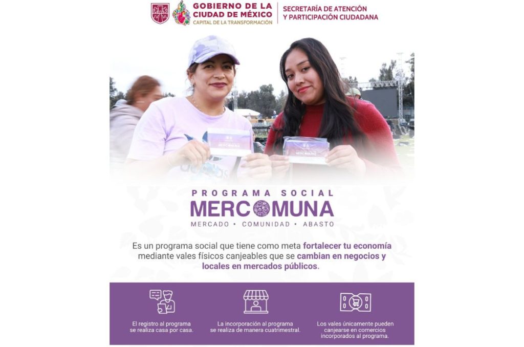 Nuevo registro a los vales Mercomuna
