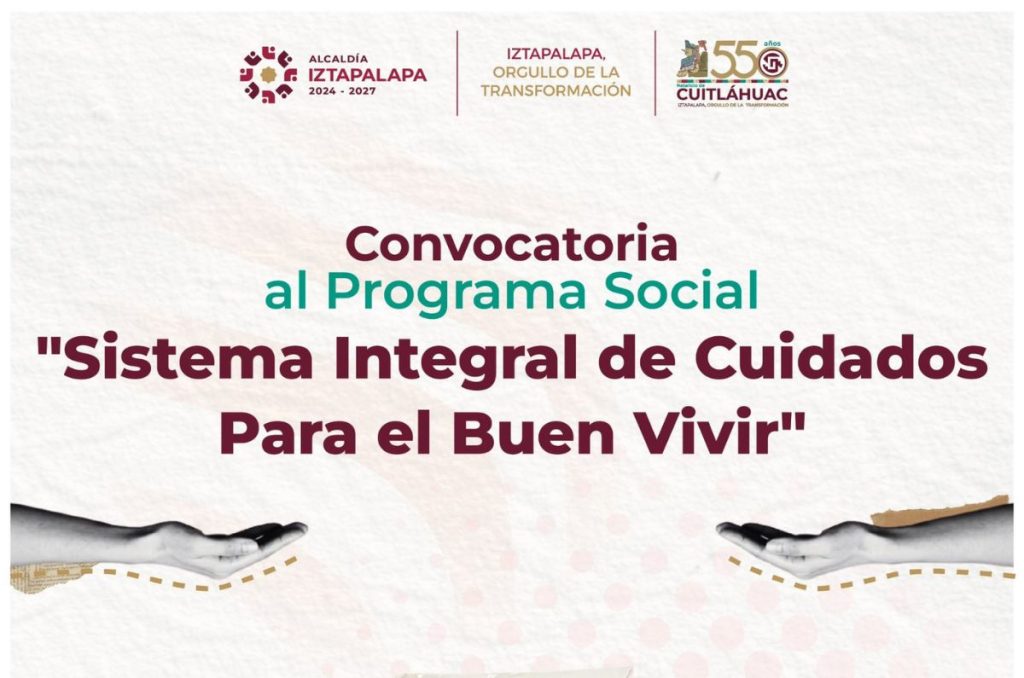 Programa de apoyo a personas cuidadoras en Iztapalapa