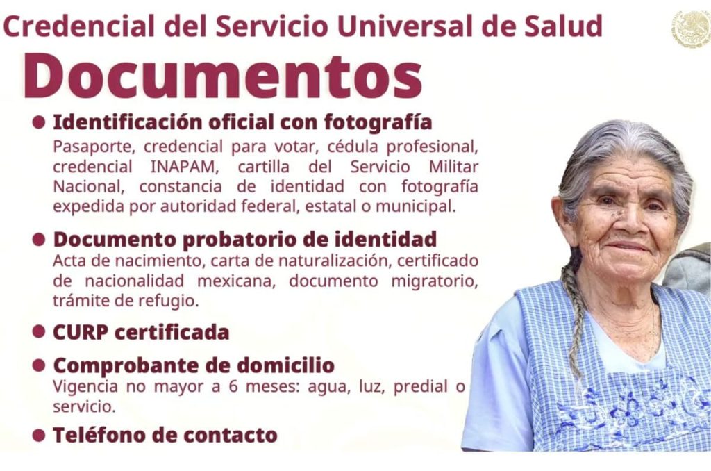 Requisitos para registrarte al Servicio Universal de Salud