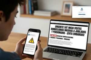 ¡Alerta SAT! Lanza advertencia por noticias falsas con visitas a domicilio y ventas de autos