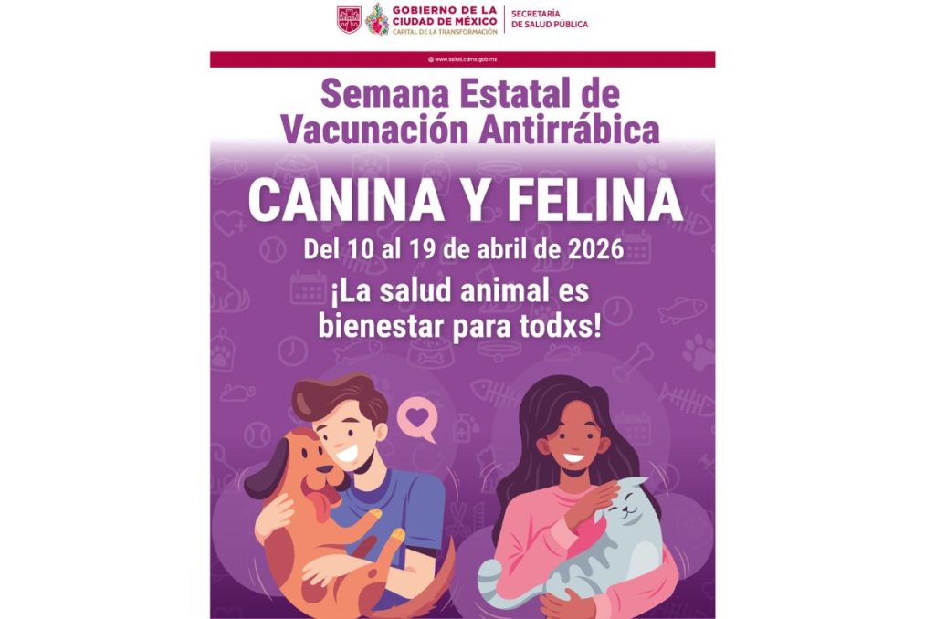 Semana Estatal de Vacunación Antirrábica