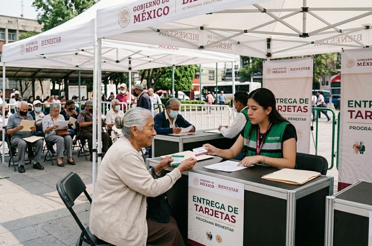 ¿No te llegó el mensaje? Así puedes revisar cuándo recoger tu Tarjeta del Bienestar con tu CURP